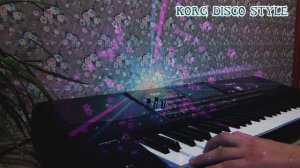 гр. Комиссар - Туман Туманище. REMIX (в Стиле 80 тых)  на KORG PA