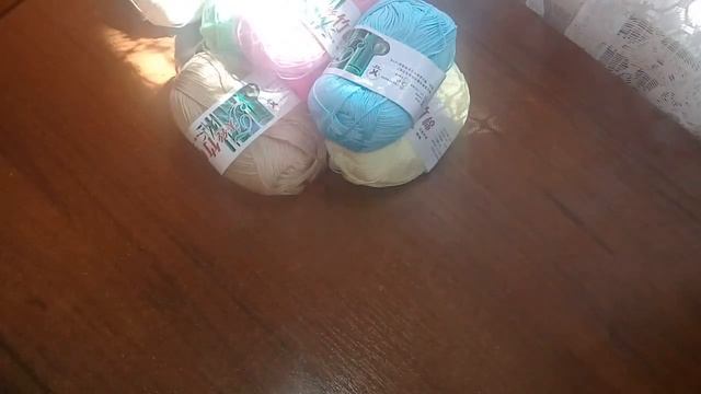 Покупка пряжи.Хлопок с бамбуком