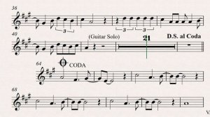 La Bamba Alto Sax Backing Track