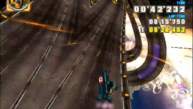 F-ZERO GX – Outer Space: Meteor Stream (1'09"983) смотреть онлайн