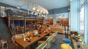 Vintage Cafe Ambience with Bossa Nova Piano for Work, Study and Coffee Music, Lounge Jazz for Relax