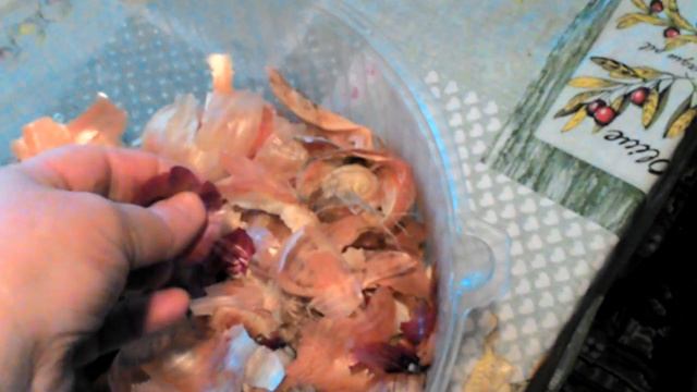 Репчатый лук.Собираем отходы для удобрения и на краску. смотреть онлайн