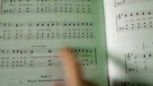 ГЛАС 1. БОГ ГОСПОДЬ. ТРОПАРИ ВОСКРЕСНЫЕ, нотный разбор.