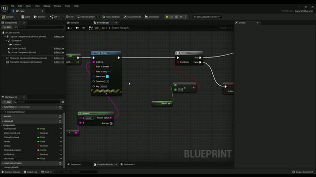 Unreal Engine 5. Интерфейс здоровья. Зелье восстановления. Урок 10.