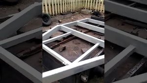 Съёмная усиленная рама для двухосного прицепа...