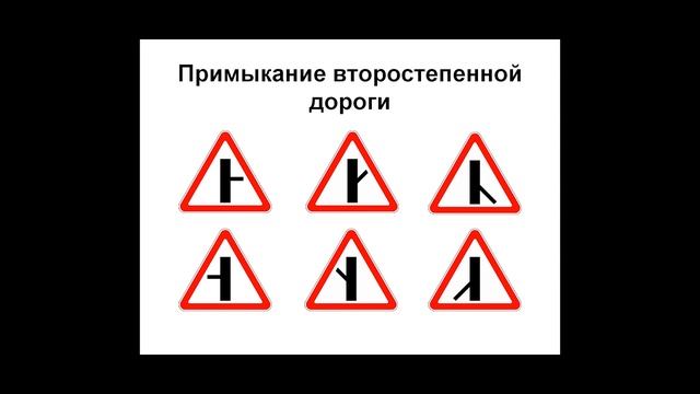Знаки дорожного движения в России / Знаки приоритета смотреть онлайн