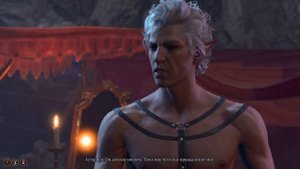 Astarion after the dialogue with Raphael / Астарион после диалога с Рафаилом
