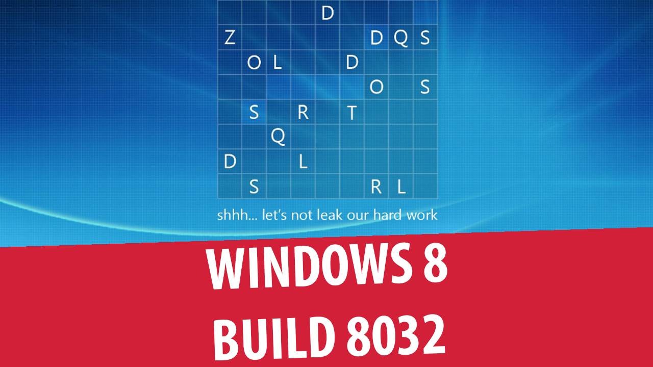 Обзор Windows 8 Build 8032