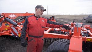 Быстрый запуск дискового лущильника OPTIMER L9000