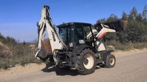 ОБЗОР / ЭКСКАВАТОР ПОГРУЗЧИК / TEREX 820