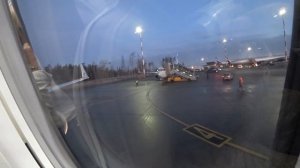 Реакция на первый полет в самолете.