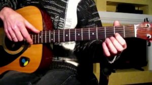 Джо Дассен - Если б не было тебя - Соло на гитаре(разбор) Тональность ( Нm )