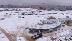 Станция метро Ольховая. АДЦ Коммунарка (инфографика с закадровыми комментариями)