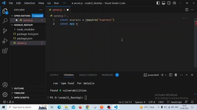 Node JS Server Setup | Node JS | JavaScript | Web Development | Hindi