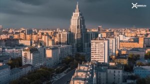 Аэросъемка Москвы с помощью квадрокоптера DJI Inspire 2 и камеры Zenmuse X5