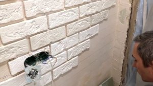 Прячем КРИВЫЕ стены под декоративным кирпичом