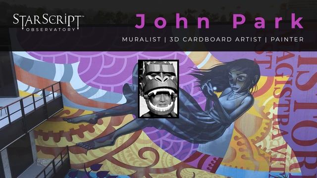 Muralist and Cardboard Artist Interview | John Park | LA Local Artists смотреть онлайн