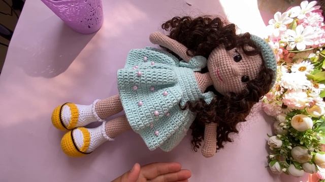 Кукла крючком./про курс/ #игрушкикрючком #куклакрючком