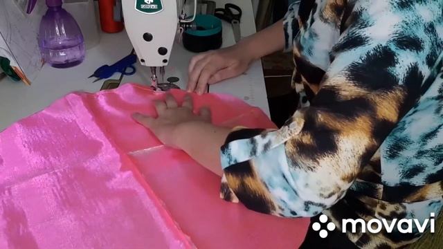 Новогодний мешочек для упаковки подарков ( продолжение)