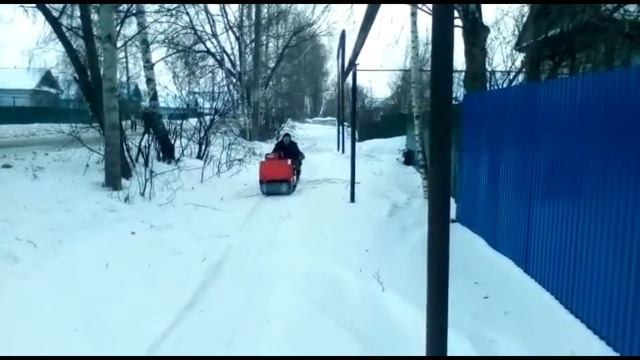 "Мотобуксировщик ("мотособака") Форза"