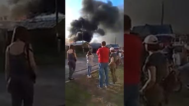 Челябинск, пожар на Островского смотреть онлайн