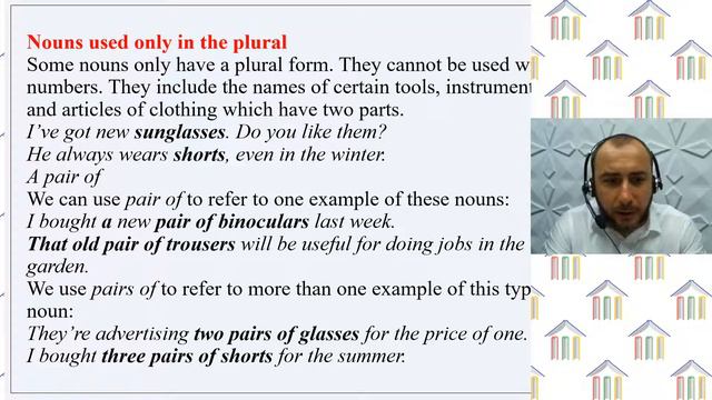 11 класс. Английский язык. Катекаев Г.М. Тема: "Inversion. singular and plural nouns. Quantifier."