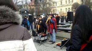 Уличные музыканты из Перу