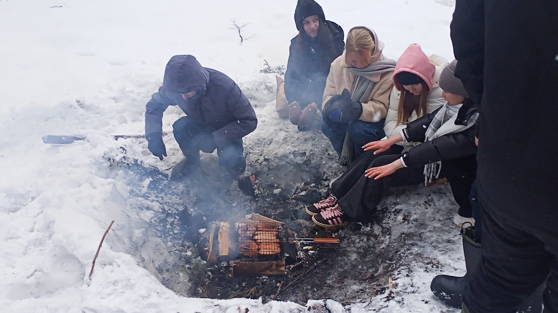 Здравое веселье с классом на сосисочнике. #рекомендации #подпишись #нашкласс