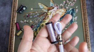 #35. MIRABILIA - LILY OF THE WOODS. ГОТОВАЯ РАБОТА. ЗАМЕНА KREINIK НА DMC? #вышивкакрестом