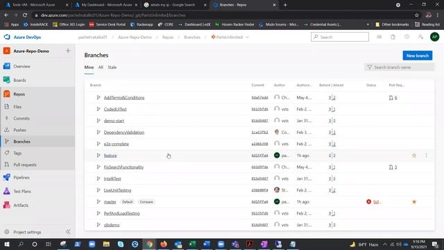 Azure DevOps Branching with VS Code смотреть онлайн