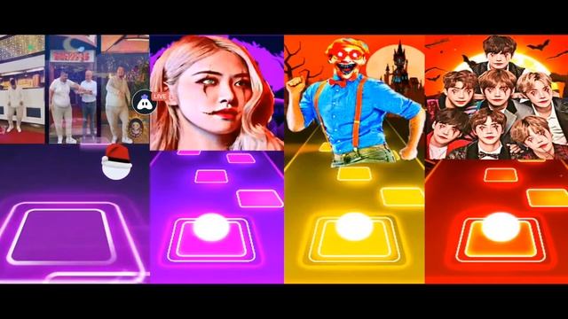 SKIBIDI TOILET ? EXTRA SLIDE ? BUS EATER ? Lightning McQueen ? House Head| Tiles Hop EDM Rush! смотреть онлайн