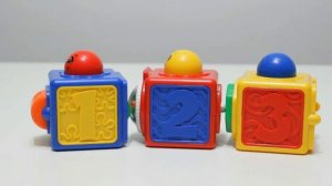 Развивающие кубики. Учим буквы, цифры, цвета с кубиками Fisher-Price.