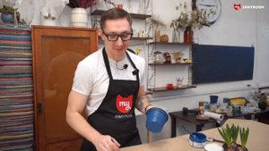 Как сделать цветочный горшок в винтажном стиле