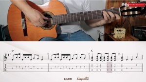 Gurenge - Demon Slayer - Arreglo para guitarra en fingerpicking