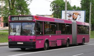 Автобус Могилёва МАЗ 103.465 Al 7148-6 Маршрут 26 Малая Боровка - Вокзал (Автовокзал - Белинского)