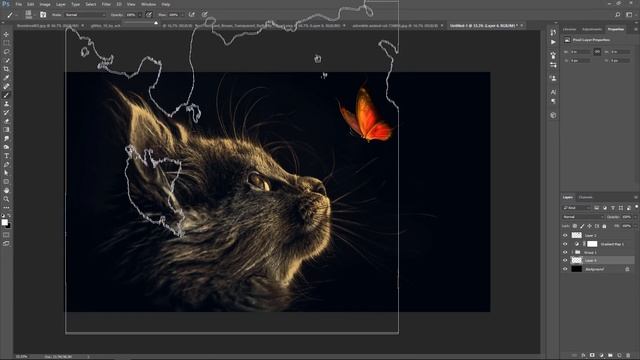 Fantasy Glow Light Effect Photoshop Manipulation Tutorial