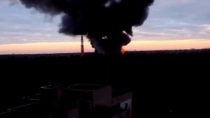 Пожар в Королёве 20.11.2013