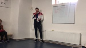 Спортивное фехтование Вадим Анохин часть 2 "тренировочный процесс"