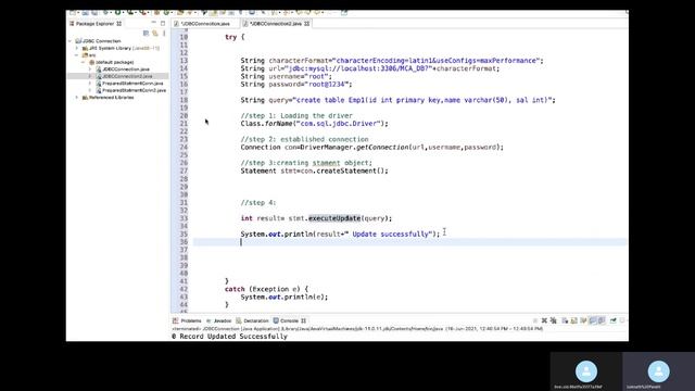 #JDBC #Connectivity How to Connect MySQL Database in JAVA? | JAVA JDBC connectivity to MySQL смотреть онлайн