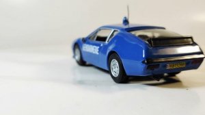 Модель автомобиля Alpine Renault A310 от DeA в масштабе 1:43