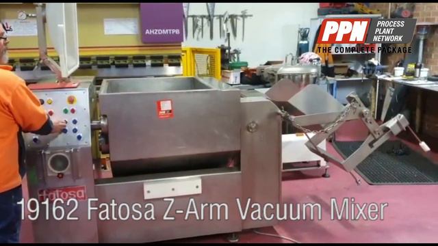 Fatosa Z-Arm Vacuum Mixer AV-300-2 [19162] смотреть онлайн