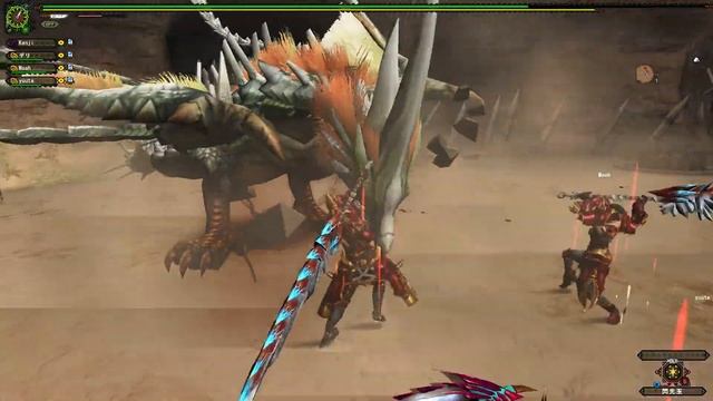 Monster Hunter Frontier G: G Rank Special Event Quest - Red Super Rajang & Phantom Doragyurosu смотреть онлайн