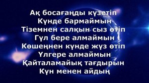Төреғали Төрәлі - Мен романтик емеспін (Текст/Lyrics)