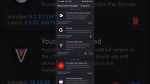 Бесконечная загрузка YouTube Revanced - РЕШЕНО