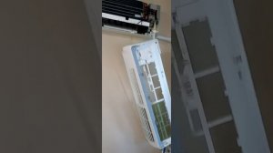 Кондиционер Samsung инверторный выдает ошибку в собранном виде, в разобранном работает и холодит...