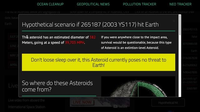 Asteroid Tracker Educational App Walkthrough [ React JS, Node JS, REST APIs ]