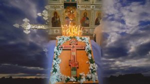 Богослужения в неделю Крестопоклонную. Храм Пророка Илии.