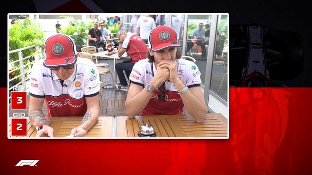 Alfa Romeo's Kimi Raikkonen and Antonio Giovinazzi! | Grill The Grid 2019 смотреть онлайн