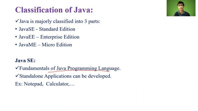 Java - Introduction | Versions | Types of Java