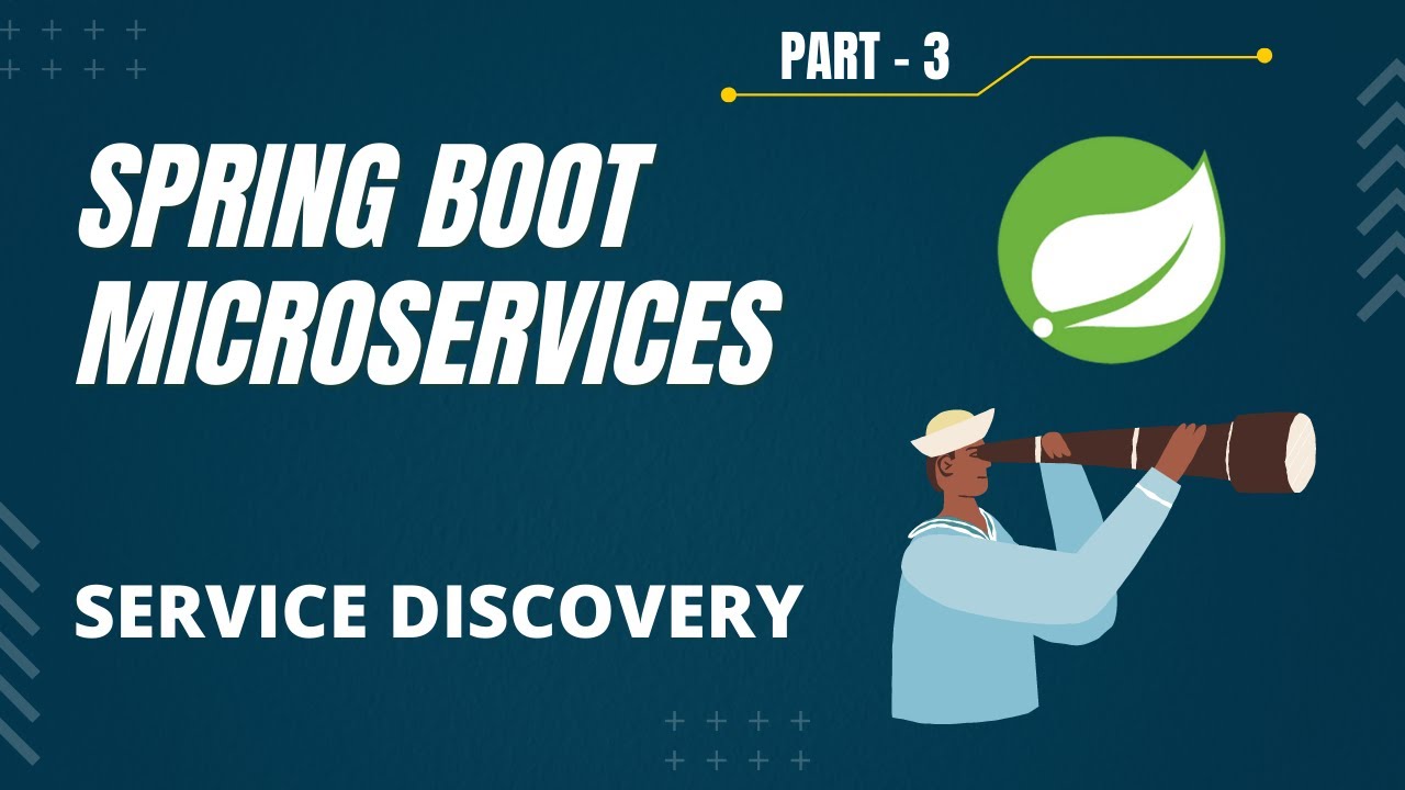 Spring Boot Microservices Project Example - Part 3 | Service Discovery (RUS)